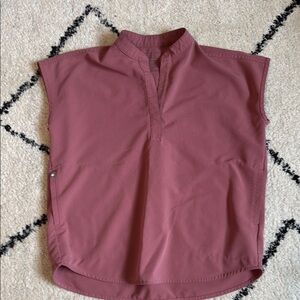 Women's Rafaela Collar Top Mauve